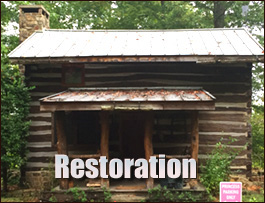 Historic Log Cabin Restoration  Overpeck, Ohio